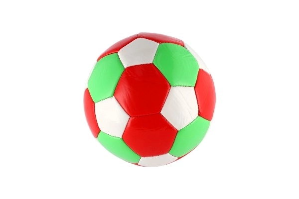 Small Junior Inflated Leather Soccer Ball 15cm Assorted Colors