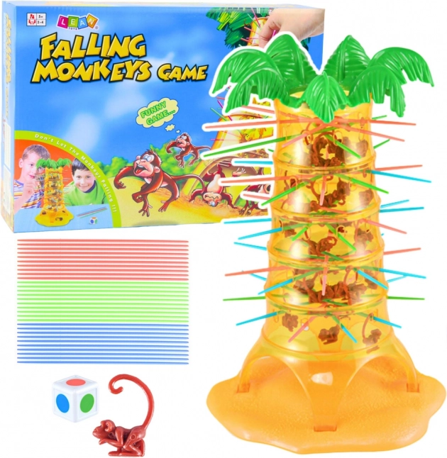 Gezelschapsspel Springende en Vallende Apen Palm 30 cm