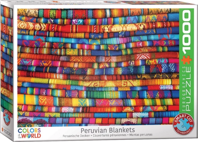 Eurographics puzzle peruvian blanket 1000 pieces