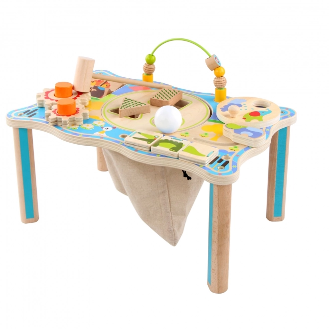 Wooden Jungle Expedition Activity Table