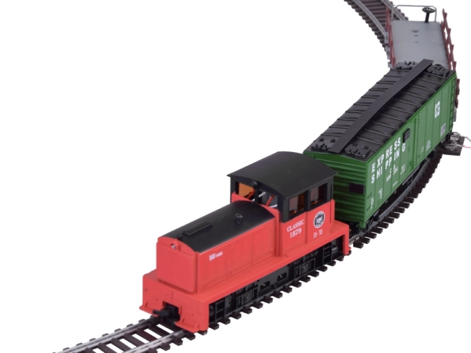 Classic Electric Train Set with Controller H0 Scale