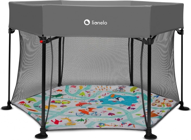 Children's Playpen Blue Navy by Lionelo – Grey Multicolor