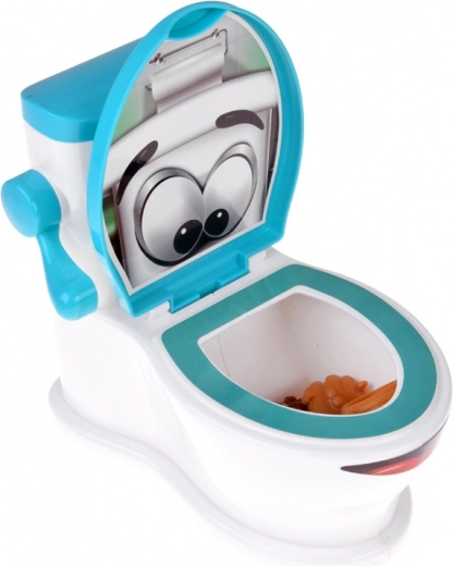 Hit the bowl and close the lid