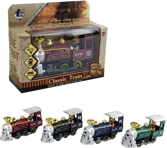 Locomotive with Lights and Sound for Kids