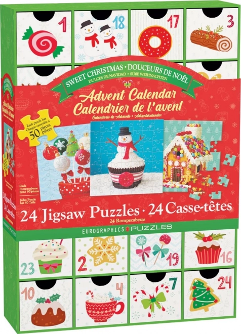 Eurographics Puzzle Advent Calendar: Sweet Christmas