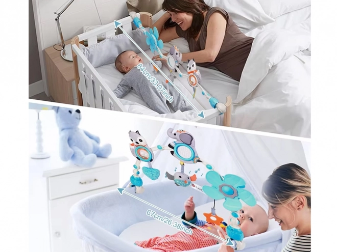 Interactive Sensory Crib Mobile For Infants