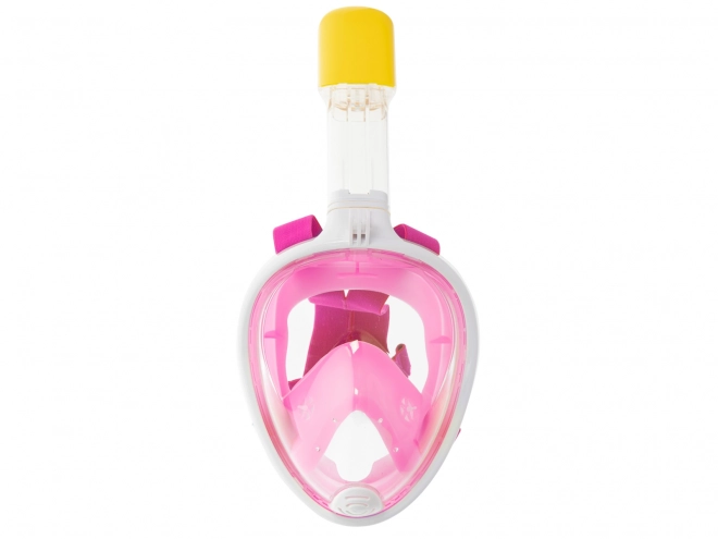 Full Face Foldable Snorkeling Mask Pink S/M