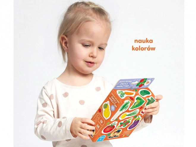 Gyümölcs és zöldség párosító puzzle