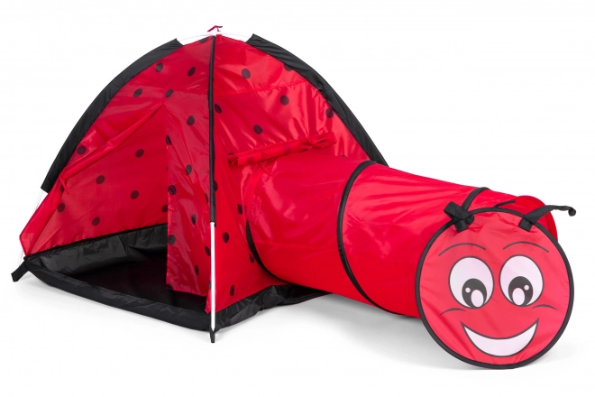 Ladybug Play Tent with Tunnel