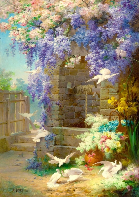 Enjoy Puzzle: Eugene Bidau Le Printemps 1000 Pieces