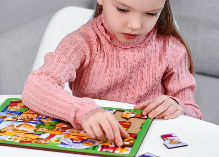 Develops fine motor skills and logic