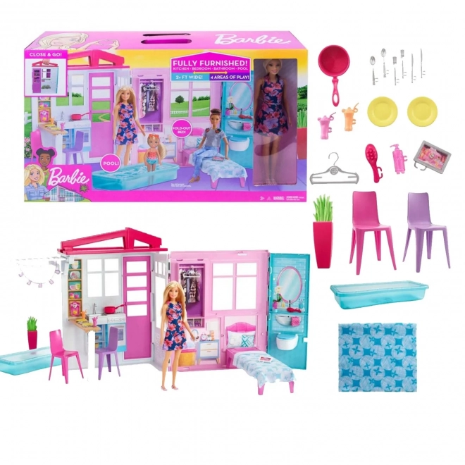 Barbie Cozy House and Doll