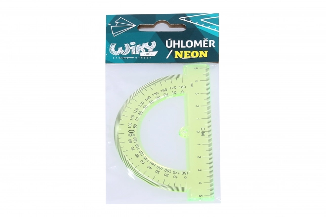 Small Neon Protractor