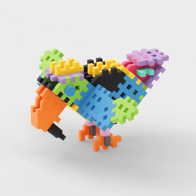 Mini Waffle Nature Toucan Building Blocks Set