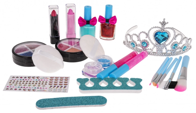 Makeup Set with Snow Princess Suitcase