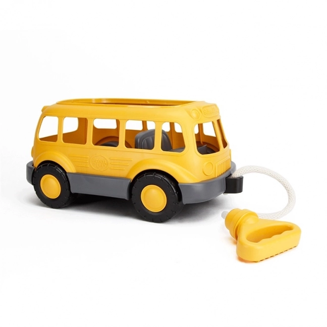 Green Toys Pull-Along School Bus