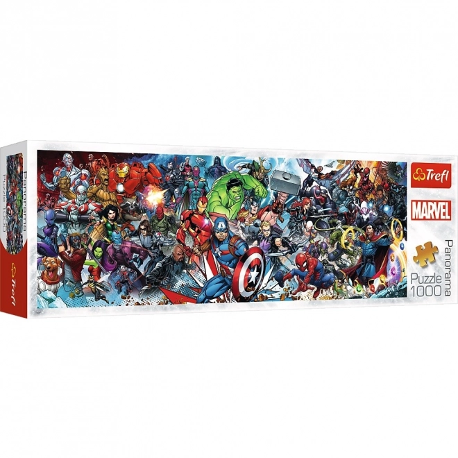 1000 Piece Marvel Avengers Panorama Puzzle