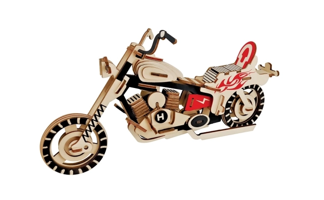 Motorcycle Wooden 3D Puzzle