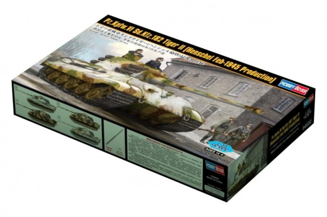 Plastic Model of Tiger II Hens Tank