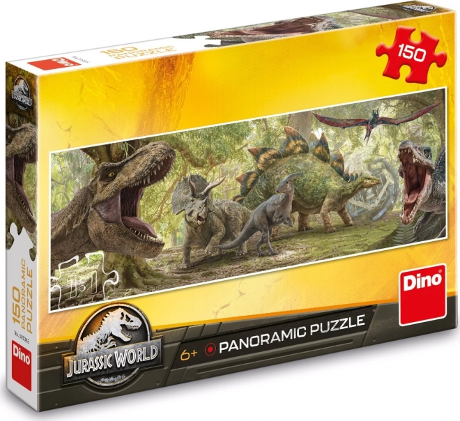 Dino Panoramic Puzzle Jurassic World 150 Pieces