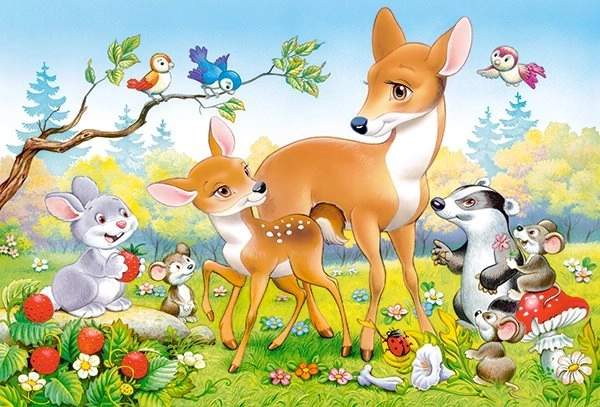 40-piece maxi puzzle little deer – B-040025