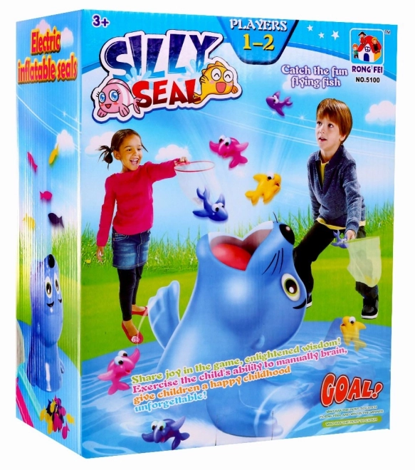 Silly Seal Game with Fishing Fun for Kids 3+