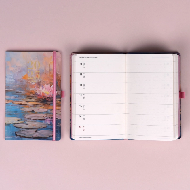 Weekly Planner Water Lily 2025