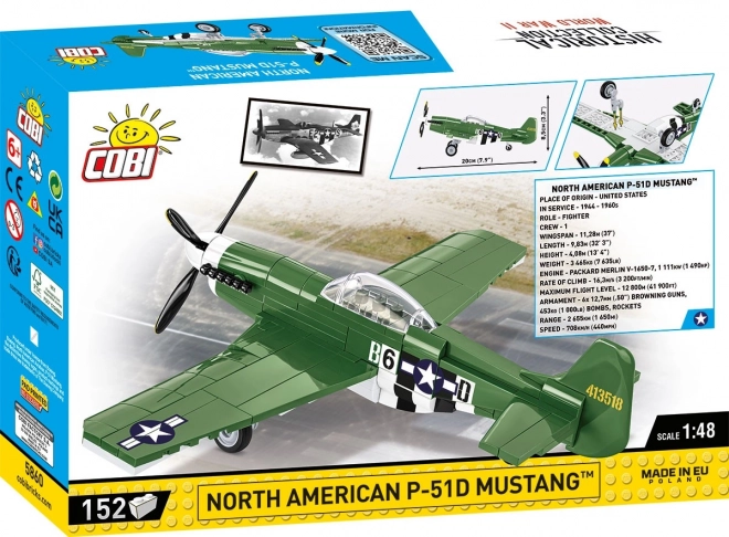 Cobi P-51D Mustang Building Blocks