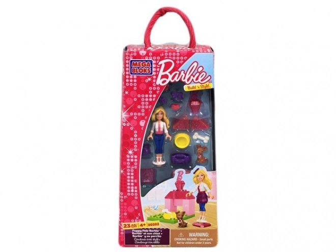 Barbie Mega Bloks Doll Compatible with Blocks