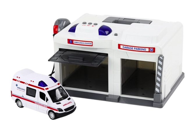 Rescue Services Interactive Ambulance Station with Lights and Sounds