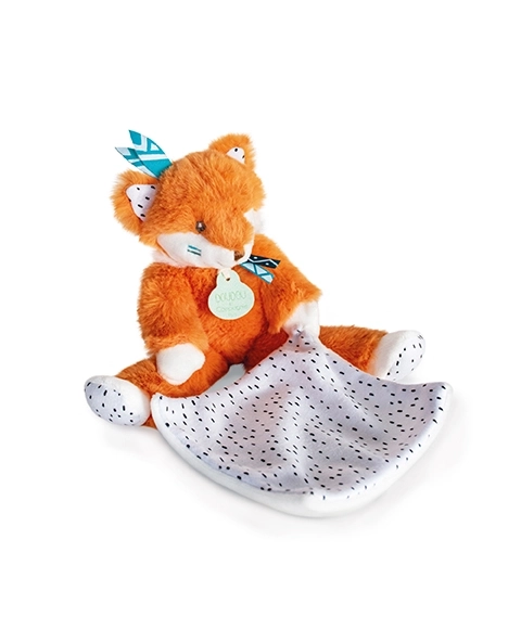 Doudou Gift Set - Plush Fox with Blanket 21 cm