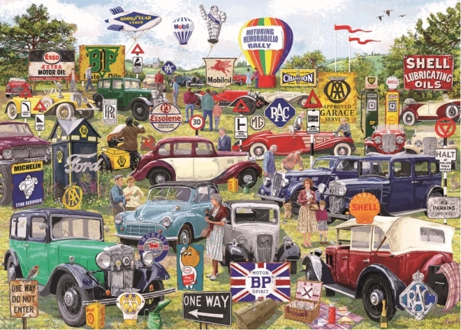 Gibsons Motoring Memorabilia Puzzle