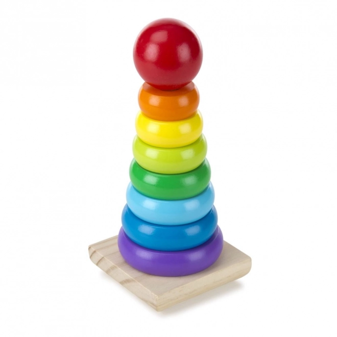 Wooden Stacking Pyramid