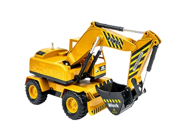 Remote Controlled Excavator and Bulldozer 2-in-1 for Kids