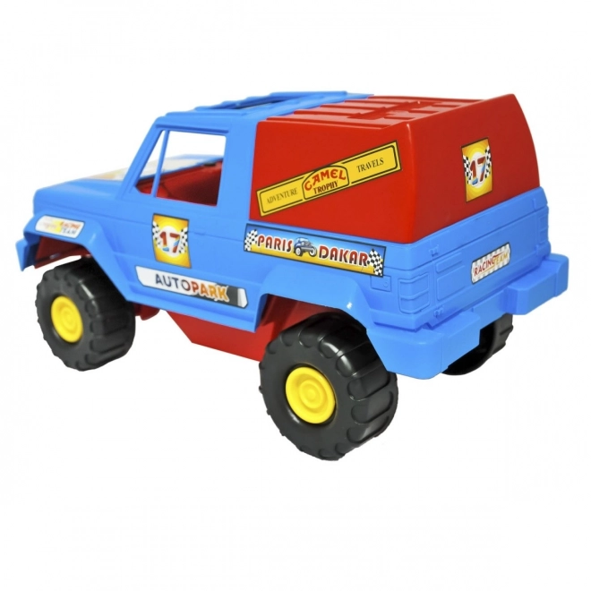 Color Cars Blue Off-Road Vehicle