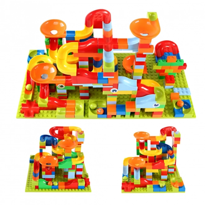 Ensemble de construction WOOPIE Piste à billes 340 pcs