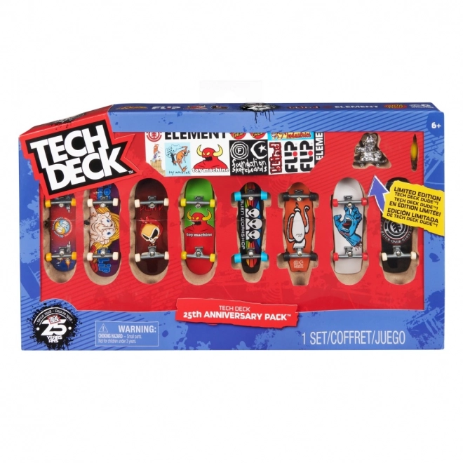 Tech Deck 25th Anniversary Fingerboard Set