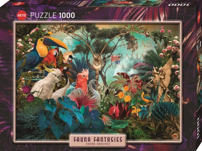 Heye Puzzle Fauna Fantasies Bird Diversity 1000 Pieces