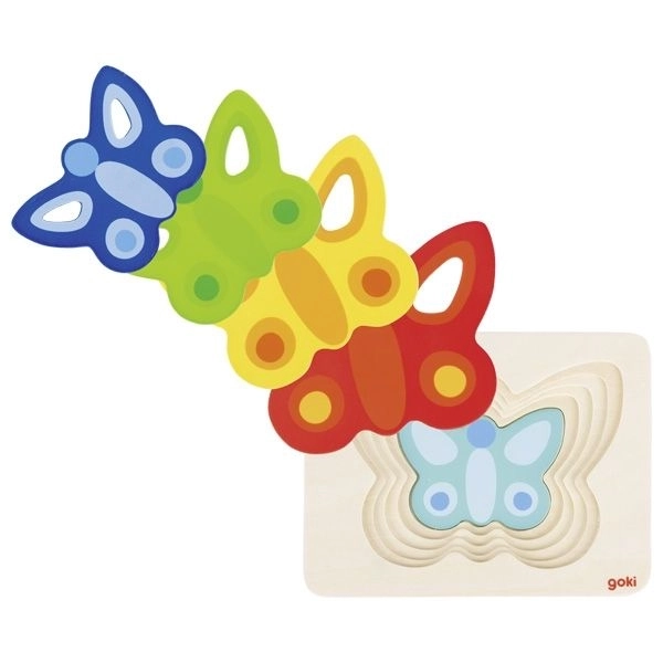 Layered Puzzle Butterfly