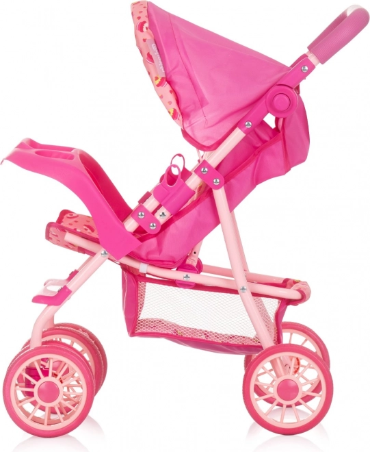 Sport Stroller for Dolls - Chipolino Dolly Cupcakes