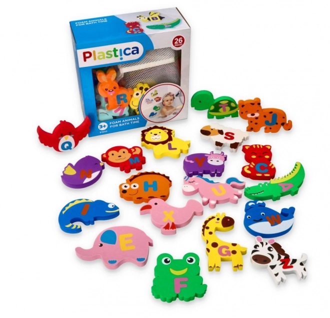 Foam Animal Bath Toys Set