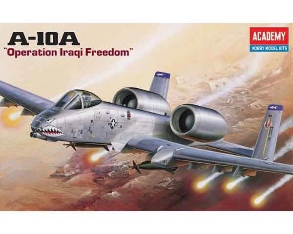 Plastic Model Airplane A-10A Operation Iraqi Freedom