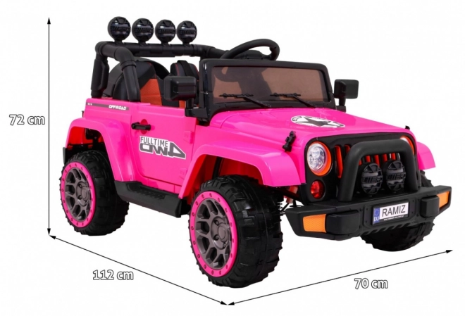 Vehicul de teren Full Time 4WD – Růžové