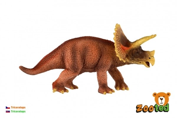 Triceratops Dinosaur Plastic Toy 20cm