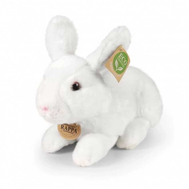 Soft Toy Rabbit White Lying 23 cm Eco-Friendly