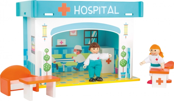 Small Foot Wooden Hospital with Accessories