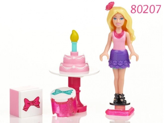 Barbie Mega Bloks Doll Compatible with Blocks