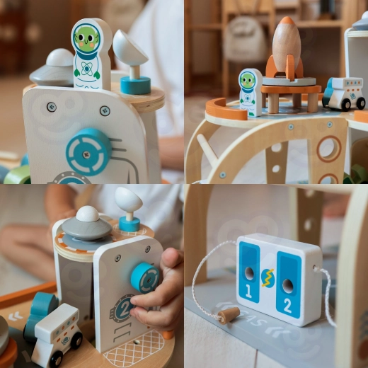 Figures and vehicles for role-play