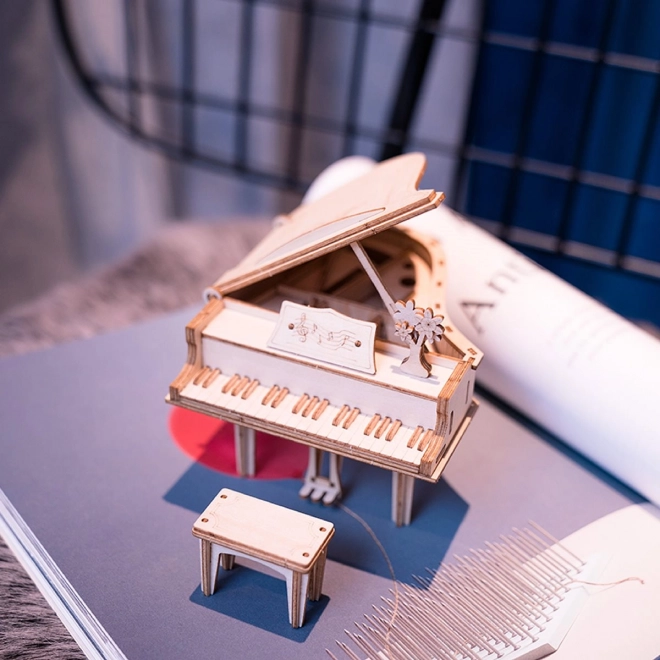 Wooden 3D Puzzle Grand Piano