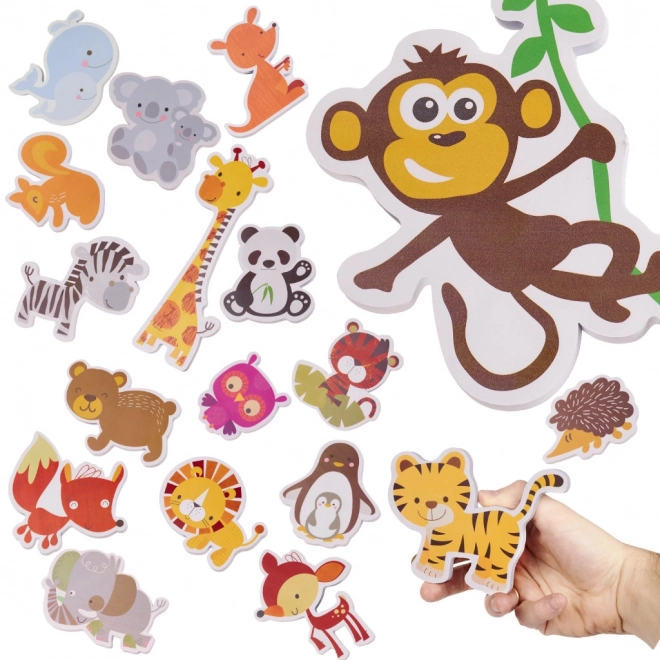 Bath Foam Animal Puzzles